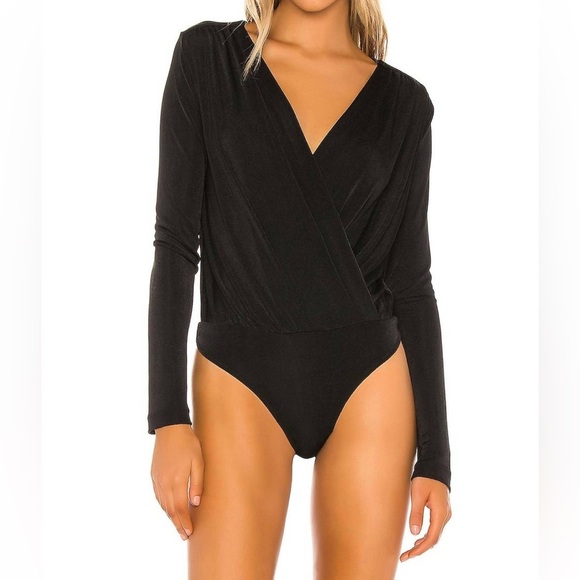 NWT Free People Turnt Bodysuit in Black- Small - Picture 2 of 16